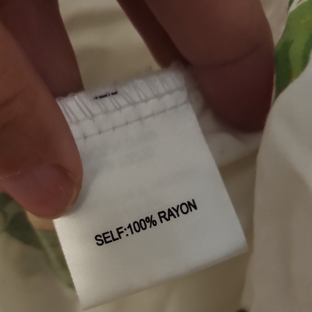 Lemon Print Button Down Shirt - Picture 5 of 6